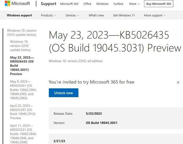 Microsoft uses KB5035941 update to bring new features to Windows 10